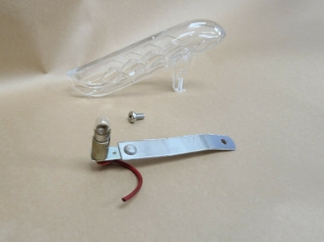 Hood Ornament Insert with Light-Up Kit - 1946-1948 Plymouth