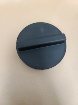 Gas Cap, Matt Black - 1960s Plymouth, Dodge