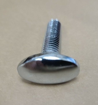 Bumper Bolt, Oval Head, 2 1/2" - 1946-1948 Plymouth