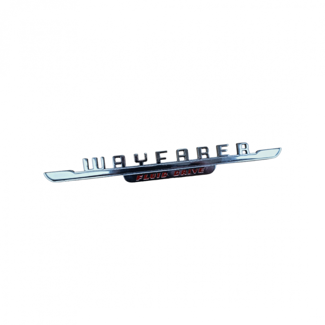 Wayfarer Fender Script, Single - 1949-1950 Dodge