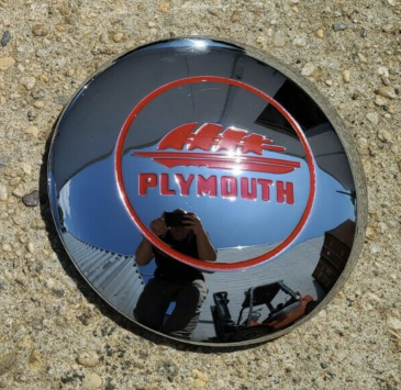 Hubcap, Single - 1946-1948 Plymouth