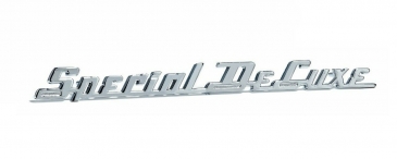 Special Deluxe Fender Script, Single - 1949-1950 Plymouth