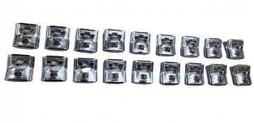 Belt Line Molding Trim Clips, Set of 18 - 1949-1952 Plymouth