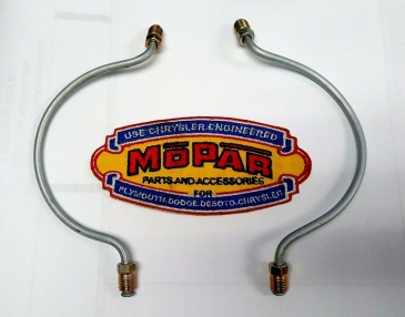 Front Wheel Cylinder To Wheel Cylinder Brake Lines, Pair - 1946-1954 Plymouth, Dodge, DeSoto, Chrysler