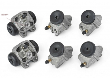 Wheel Cylinders, Full Set of 6 - 1959-1962 Plymouth, Dodge, Chrysler