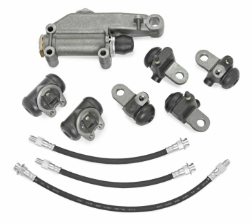 Brake Cylinder & Hose Kit - 1941-1954 Chrysler