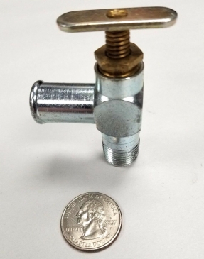 Heater Control Valve, Manual Shut-Off - 1935-1956 Plymouth, Dodge, DeSoto, Chrysler