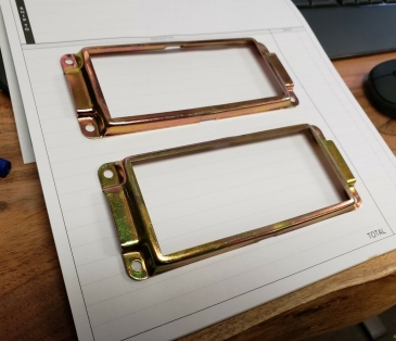 Parking Light Housing Retainers, Pair - 1946-1948 Plymouth