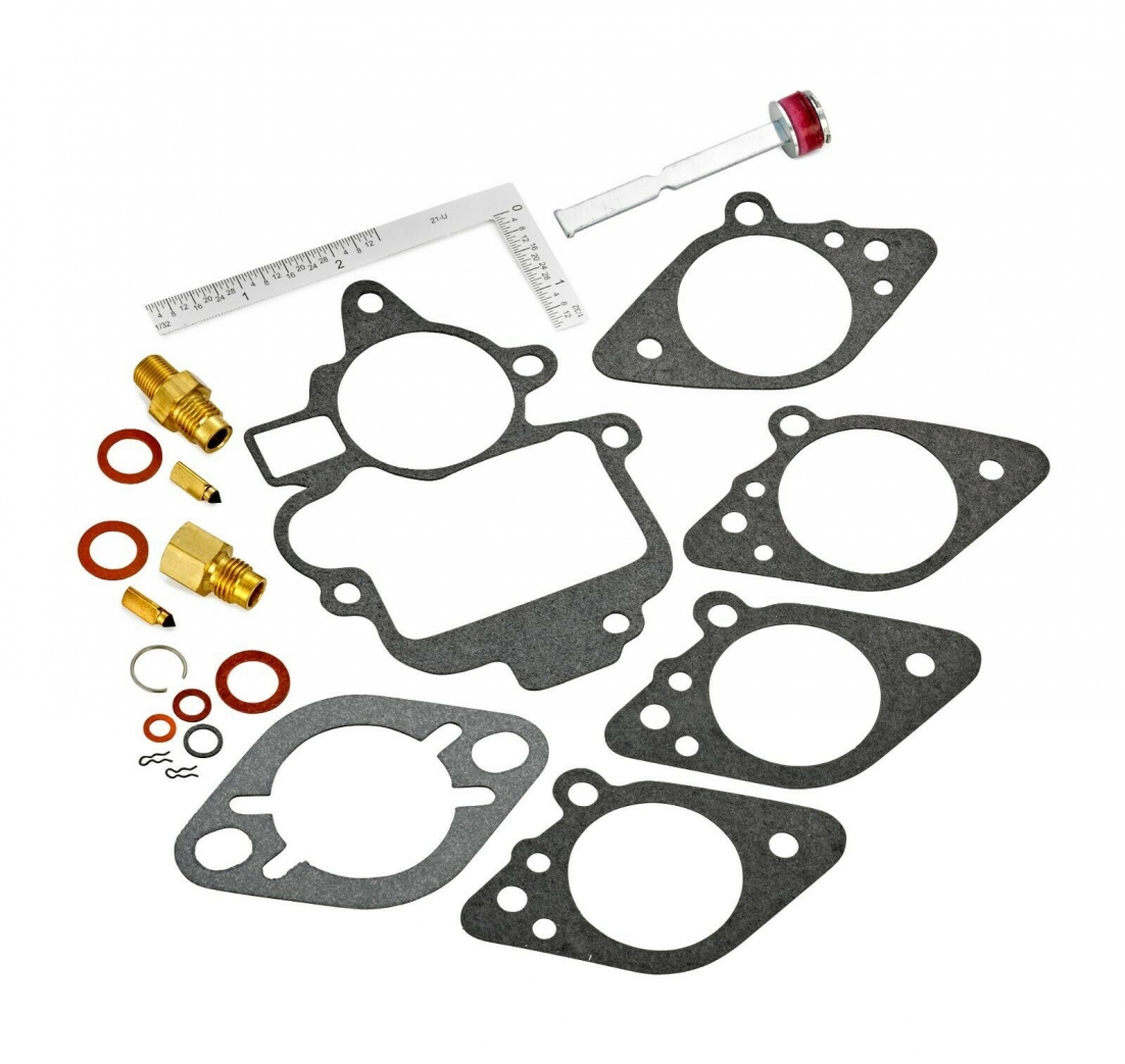 New Carter B&B 1 Barrel 6 Cylinder Engine Carburetor Rebuild Kit