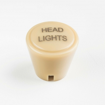Headlight Knob, Clip Fitting, Plymouth P15 - 1930s-1950s Plymouth, Dodge DeSoto, Chrysler