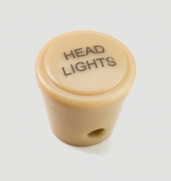 Headlight Knob, Threaded Insert, Plymouth P15 - 1930s-1950s