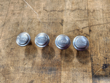 Dash Knobs, Set of 4 - 1948-1956 Dodge Truck (Panel, Throttle, Head, Choke)