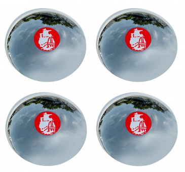 Hubcaps, Set Of 4 - 1939-1941 Plymouth