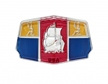 Medallion, Front - 1951 Plymouth