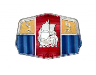 Medallion, Front - 1950 Plymouth