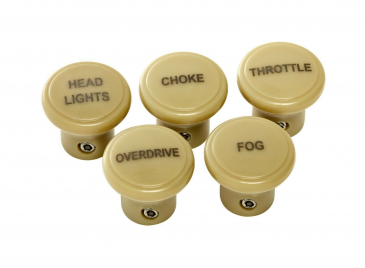 Dash Knob Set - Plymouth P9, P10, P11 & P12 and other pre-war Mopars