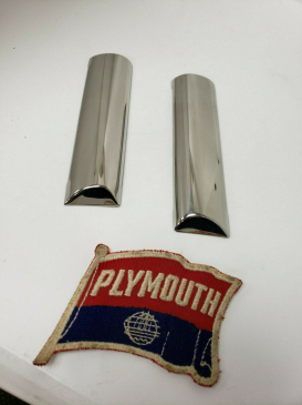 Cowl Side Moldings, Pair - 1946-1948 Plymouth