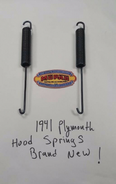 Hood Springs, Pair - 1941 Plymouth