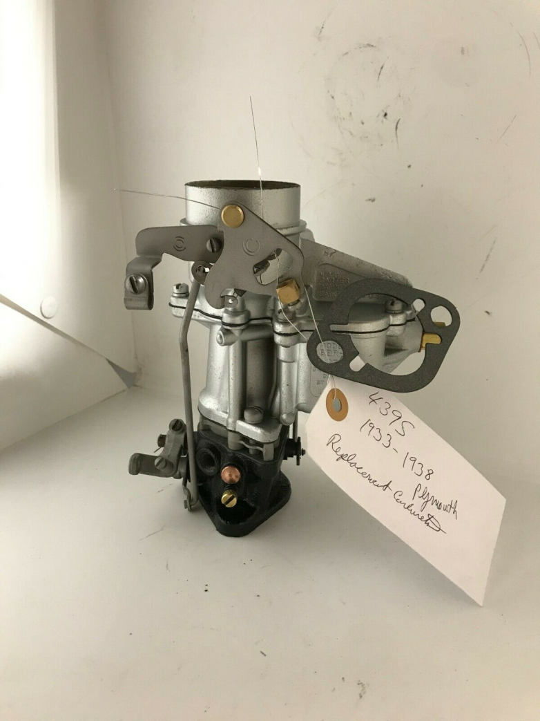Carburetor, Rebuilt Carter - 1933-1939 Plymouth