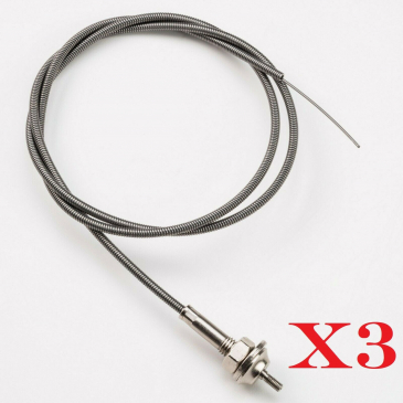 Dash Control Cables, Set of 3