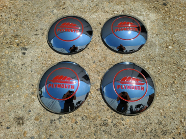 Hubcaps, Set Of 4 - 1946-1948 Plymouth