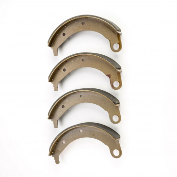 Brake Shoes, 11"x2", Set of 4 - 1938-1942 Dodge, DeSoto, Chrysler