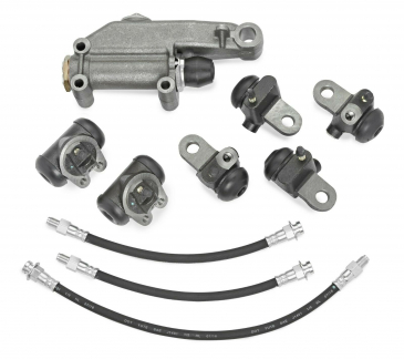Brake Cylinder & Hose Kit - 1942-1954 Plymouth