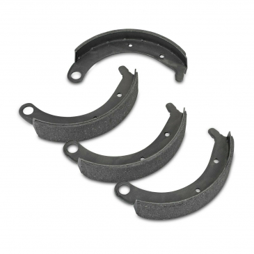 Brake Shoes, 10"x2", Set of 4 - 1935 and 1937 DeSoto, Chrysler 6 Cyl