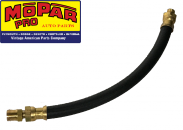 Fuel Pump Hose With Swivel End - 1936-1956 Plymouth, Dodge, DeSoto, Chrysler