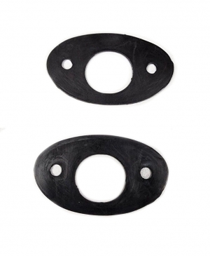 Wiper bezel base gaskets, pair - 1937-1954 Plymouth, Dodge, DeSoto, Chrysler