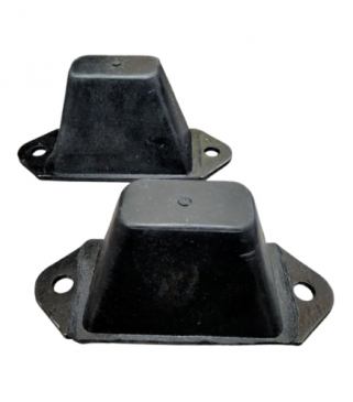 Bump Stops, Front Leaf Spring, Pair - 1936-1953 Plymouth, Dodge, Desoto, Chrysler